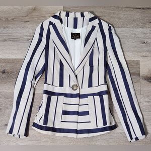 Vivienne Westwood Anglomania Stripped Suit Size 38 US 6